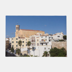 Church of Santa Maria - Mahon, Menorca, Spain Doormat