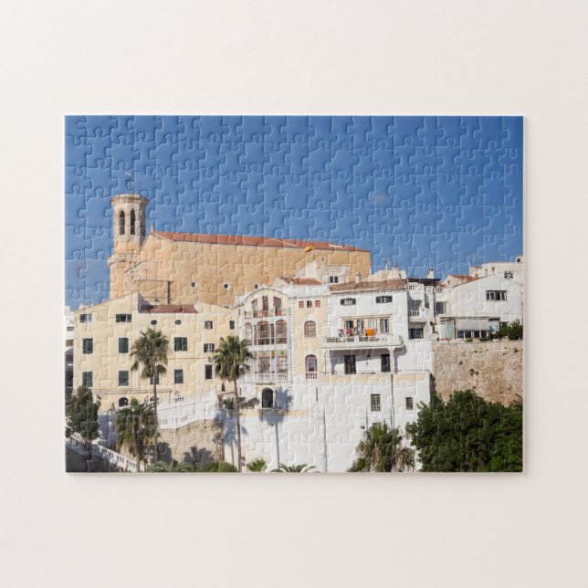 Church of Santa Maria - Mahon, Menorca, Spain Jigsaw Puzzle (Horizontal)