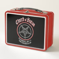 Church of Satan Baphomet Lunch Box
