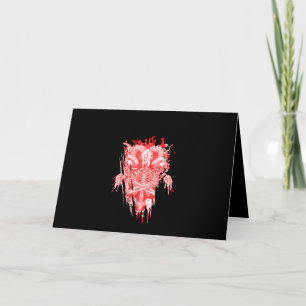 Church Of Satan Gift All Hail Goat Satanic Baphome Card