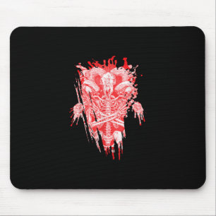 Church Of Satan Gift All Hail Goat Satanic Baphome Mouse Mat