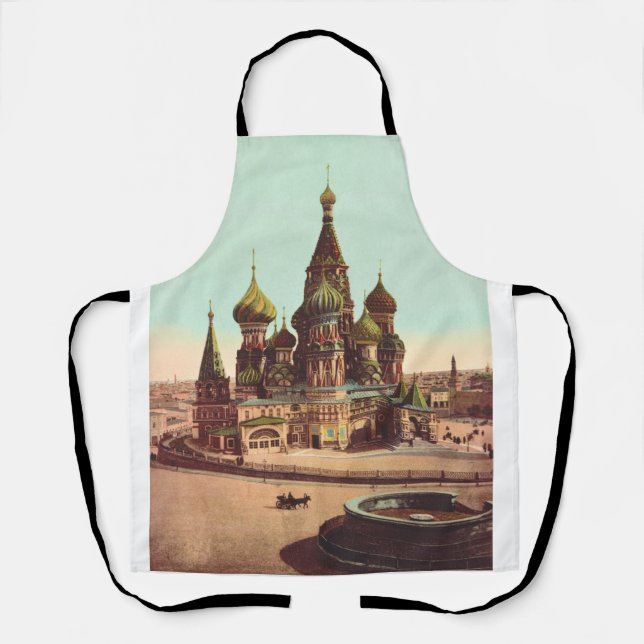 Church of St. Basil, Red Square Moscow Apron (Front)