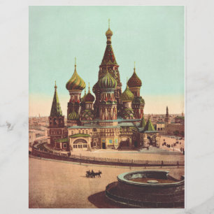 Church of St. Basil, Red Square Moscow Flyer
