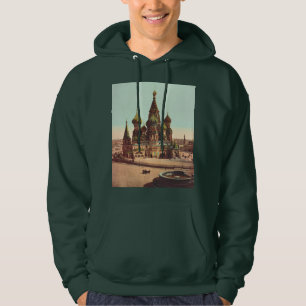 Church of St. Basil, Red Square Moscow Hoodie