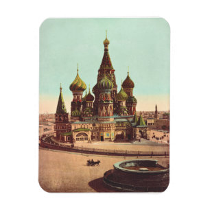 Church of St. Basil, Red Square Moscow Magnet