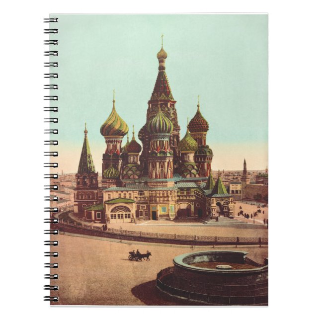 Church of St. Basil, Red Square Moscow Notebook (Front)