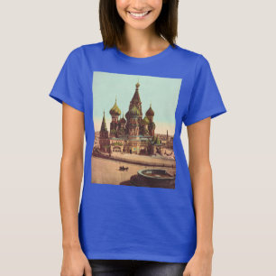 Church of St. Basil, Red Square Moscow T-Shirt
