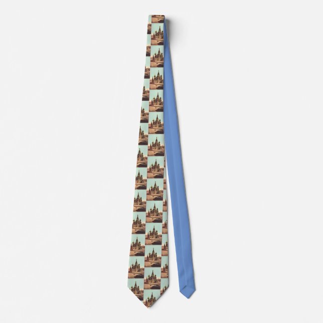 Church of St. Basil, Red Square Moscow Tie (Front)
