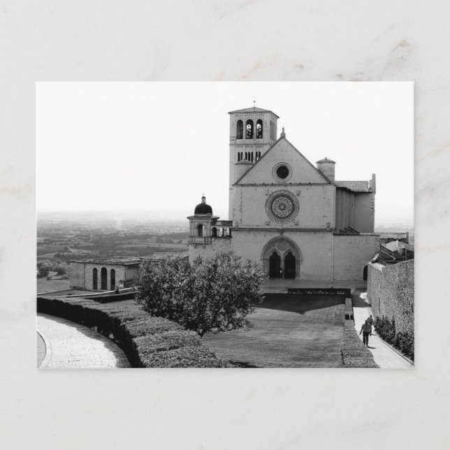 Church of St. Francis of Assisi, Italy, Postcard (Front)