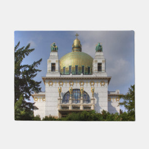 Church of St. Leopold Vienna Austria Doormat