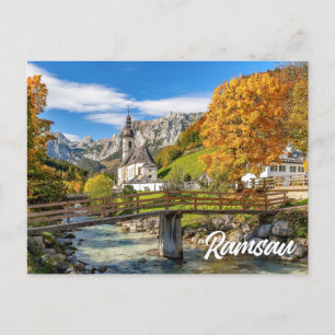 Church of St Sebastian, Ransau, Germany.png Postcard
