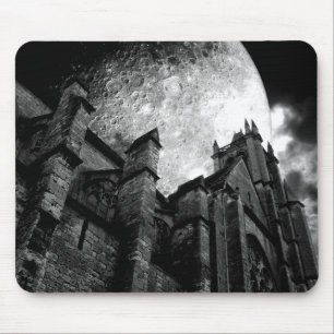 Church of the full moon mouse mat