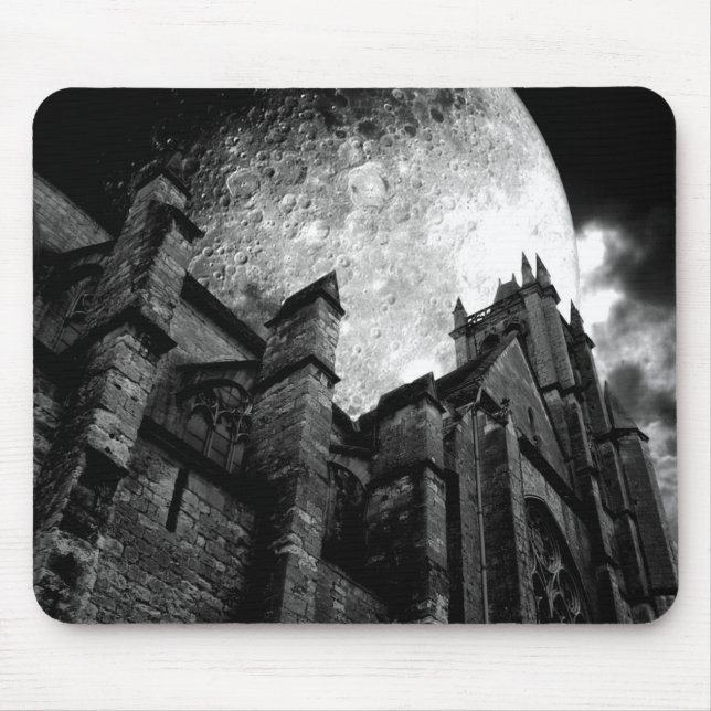 Church of the full moon mouse mat (Front)