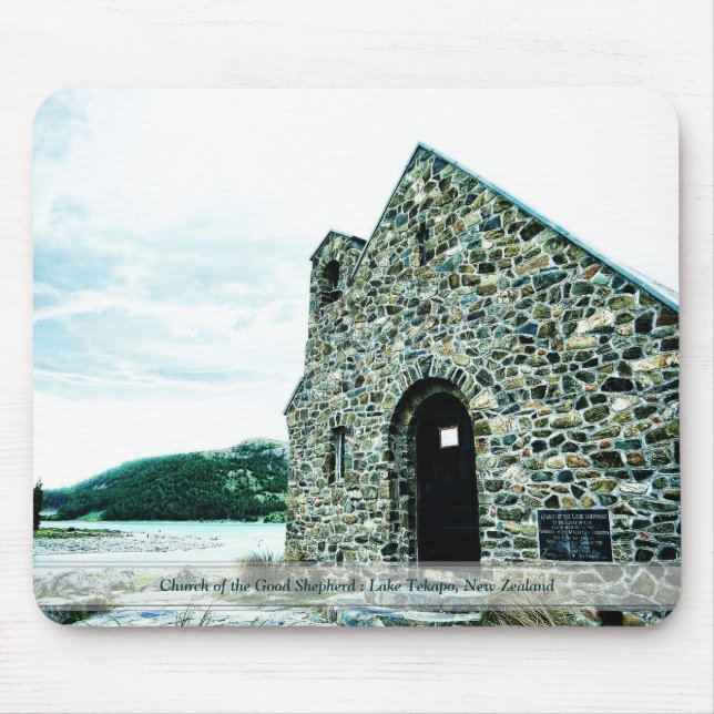 Church of the Good Sheperd New Zealand Mousepad (Front)