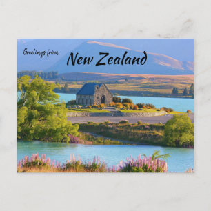 Church of the Good Shepherd New Zealand Postcard