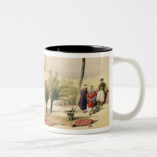 Church of the Holy Sepulchre, Jerusalem, plate 11 Two-Tone Coffee Mug