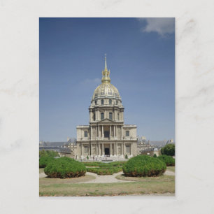Church of the Invalides, built 1679-1708 Postcard
