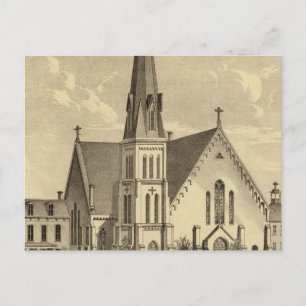 Church of the Sacred Heart East Liberty Postcard