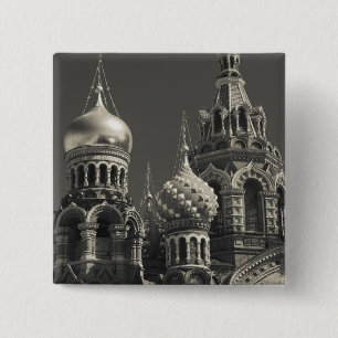 Church of the Saviour of Spilled Blood 15 Cm Square Badge
