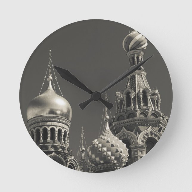 Church of the Saviour of Spilled Blood 5 Round Clock (Front)