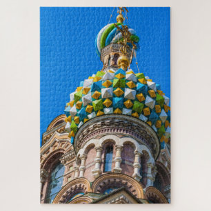 Church of the Saviour on Blood in Saint-Petersburg Jigsaw Puzzle