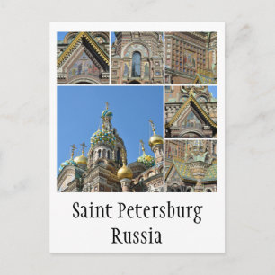 Church of the Saviour on Blood, St.Petersburg Postcard