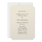 Church Ordination Invitation Cross & Dove