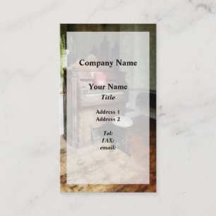 Church Organ With Swivel Stool Business Card