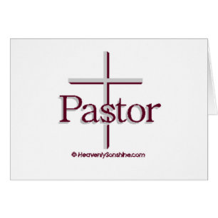 Church Pastor Grey Cross