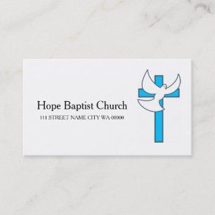 Church Pastor Religion Christian Christianity Business Card