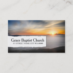 Church Pastor Religion Christian Christianity Business Card