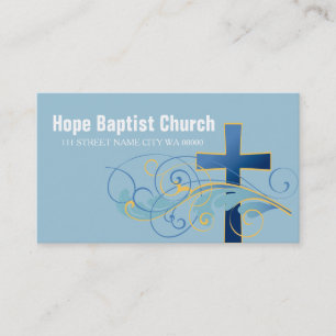 Church Pastor Religion Christian Christianity Business Card
