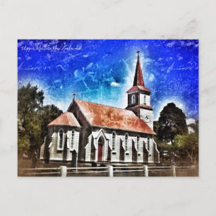 church postcard