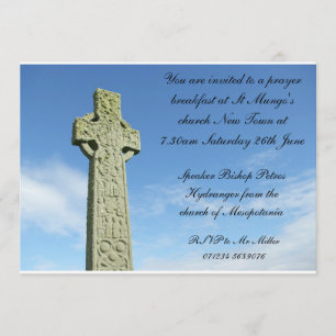 Church prayer breakfast Invitation