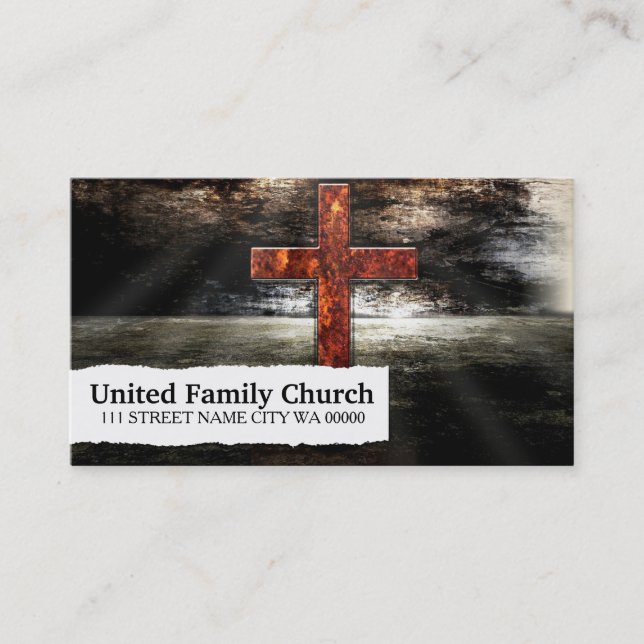 Church Religion Business Card (Front)