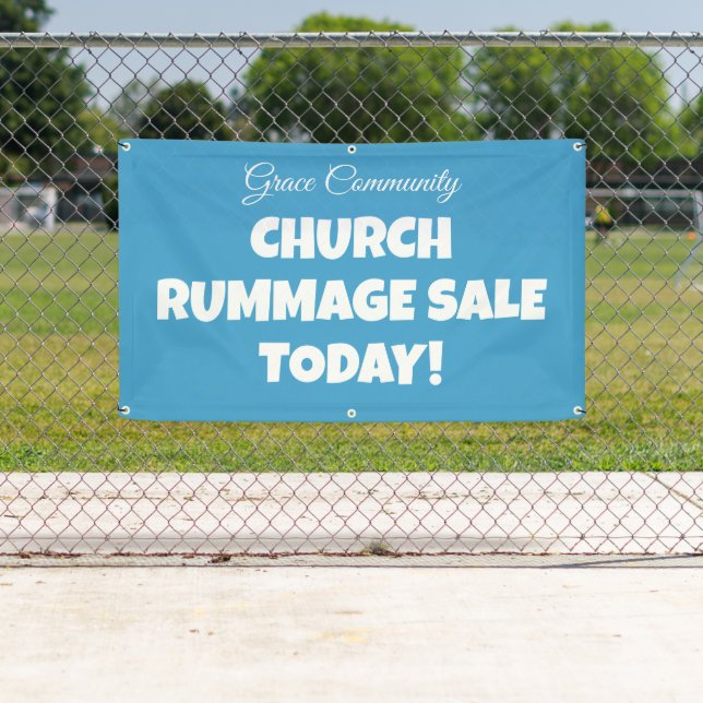 Church Rummage Sale! Banner (Insitu)