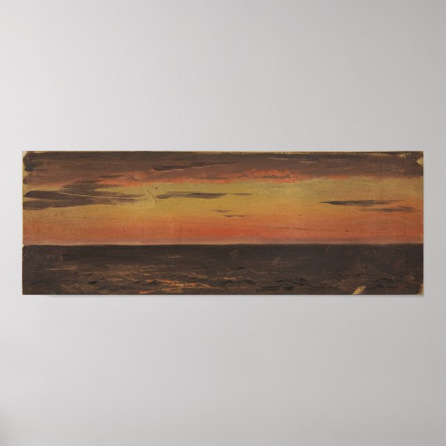 Church - Seascape 1859 Poster (Front)