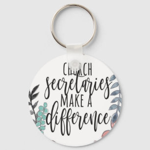 Church Secretaries Keychain