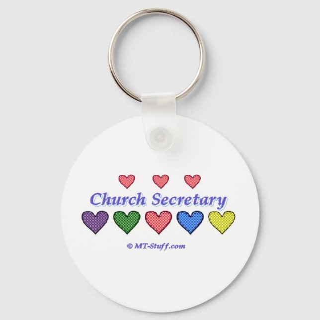 Church Secretary GH Key Ring (Front)