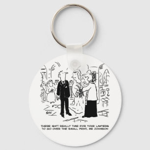 Church Service Wedding Vicar Says No to Lawyers Key Ring