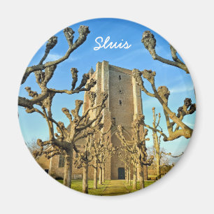 church Sint Anna ter Muiden in Sluis, Netherlands Magnet