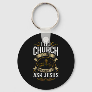 Church Sound Engineer O System Music Christian  Key Ring