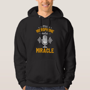 Church Sound Guy Microphone Audio Tech Engineer Hoodie