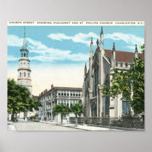 Church St., Charleston, South Carolina Poster