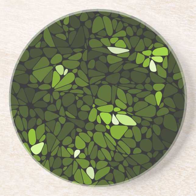 Church Stained Glass Coaster (Front)