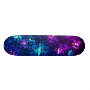 Church Stained Glass Skateboard