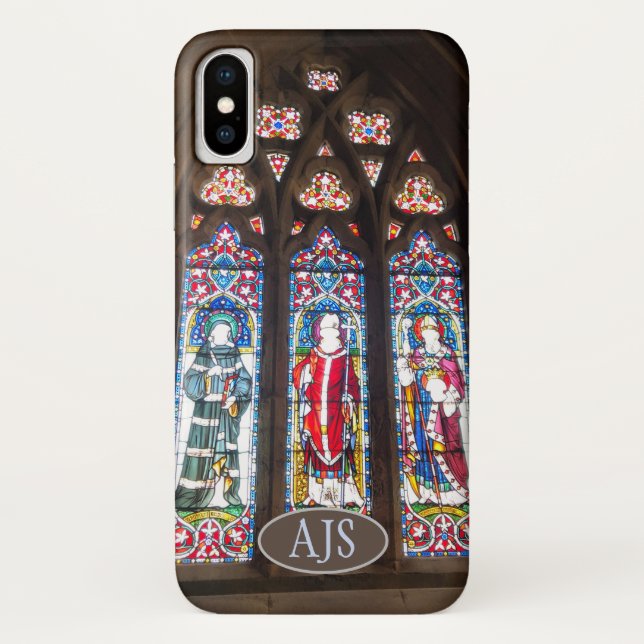 Church Stained Glass Window. Mobile Phone Case (Back)
