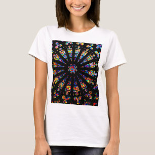 church stained glass windows colours T-Shirt