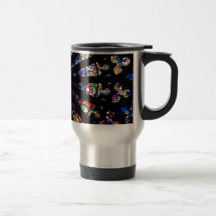 church stained glass windows colours travel mug