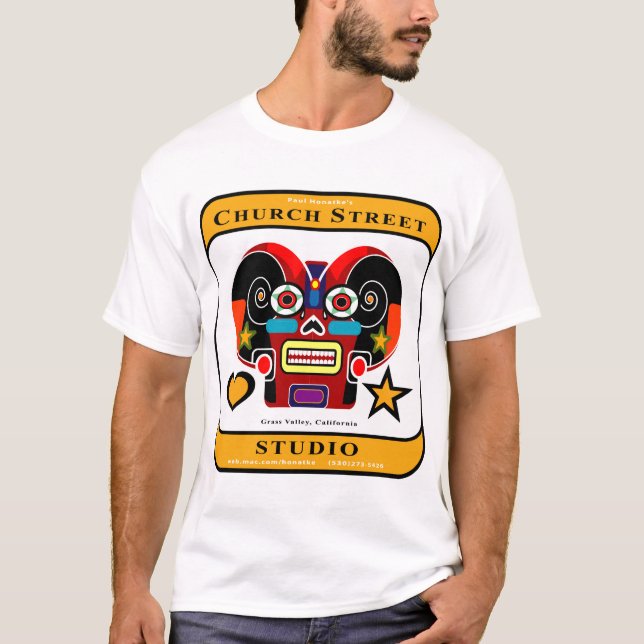 Church Street Studio T-Shirt (Front)